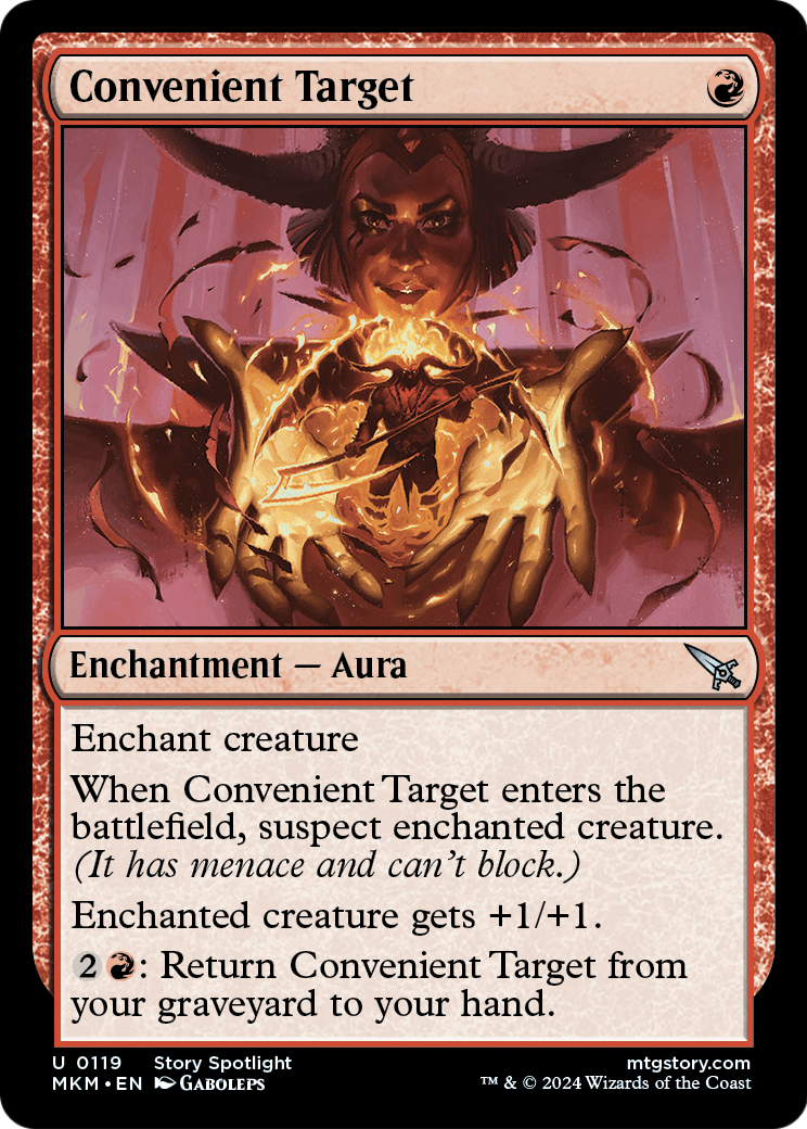 Convenient Target [Murders at Karlov Manor] Foil