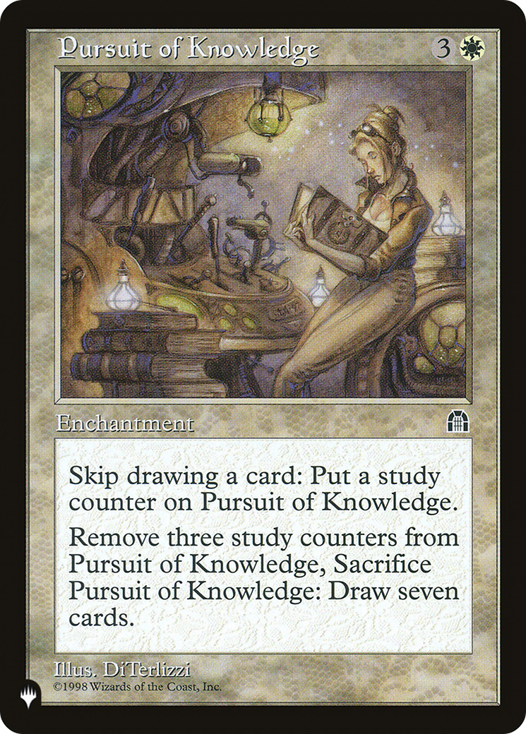Pursuit of Knowledge |  (STH-10) [The List]