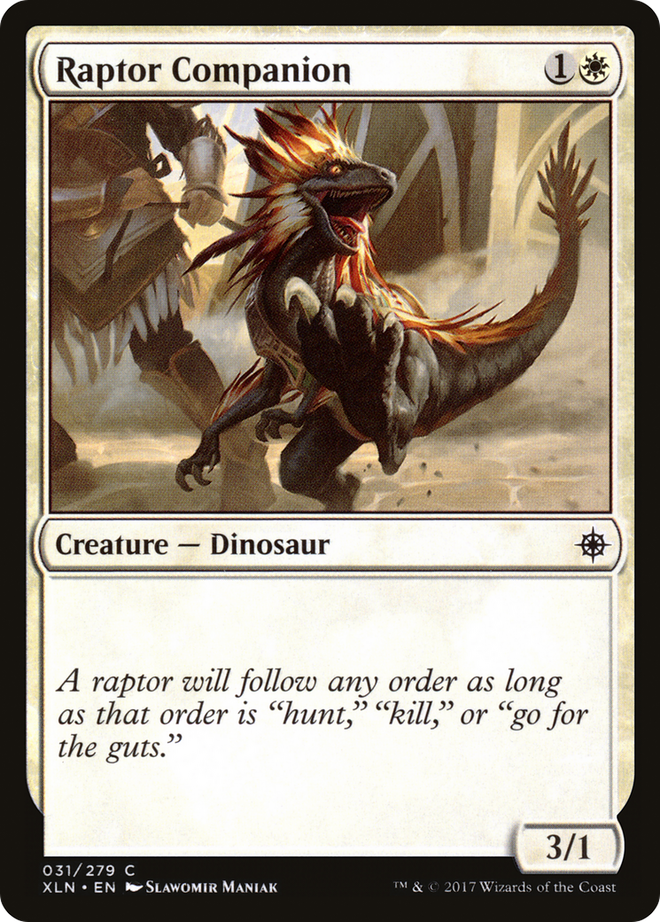 Raptor Companion [Ixalan] Foil