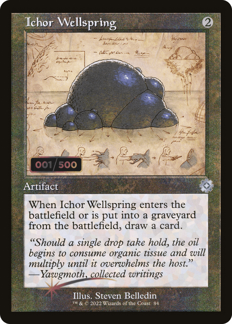 Ichor Wellspring (Retro Schematic) (Serialized) [The Brothers' War Retro Artifacts]