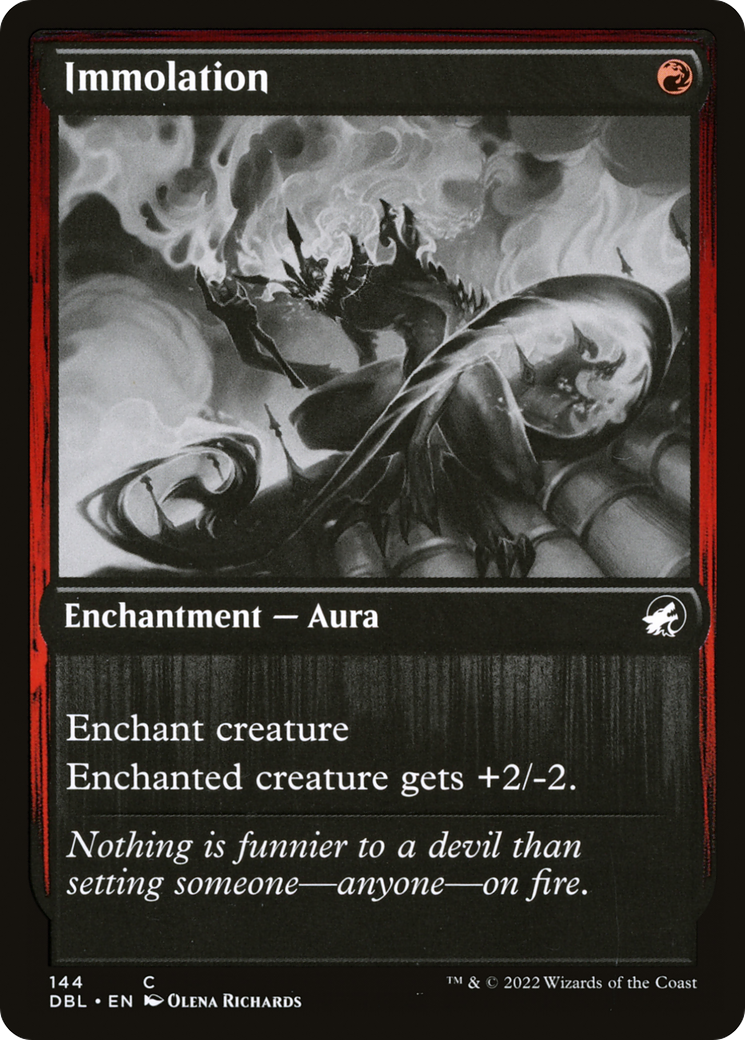 Immolation [Innistrad: Double Feature] Foil