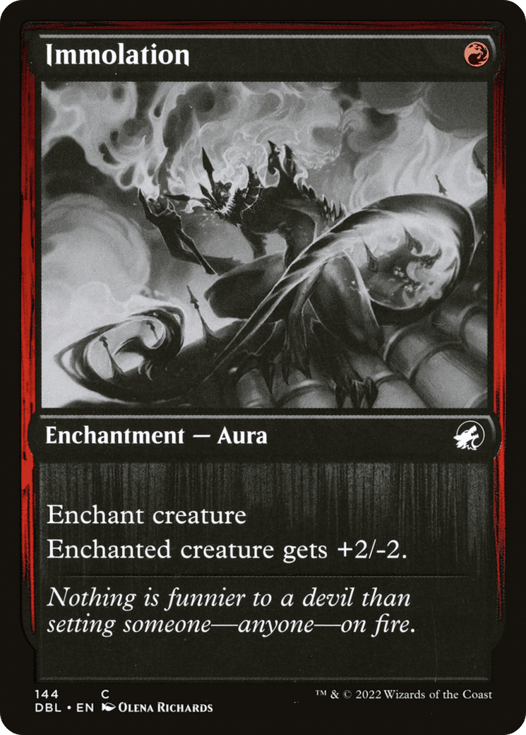 Immolation [Innistrad: Double Feature] Foil
