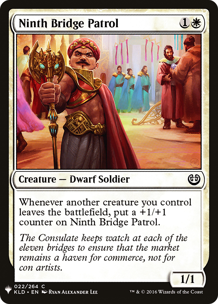 Ninth Bridge Patrol |  (KLD-22) [The List]