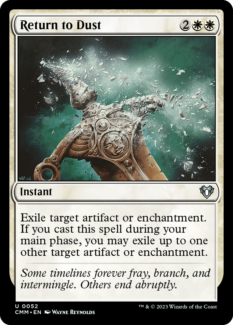Return to Dust [Commander Masters] Foil