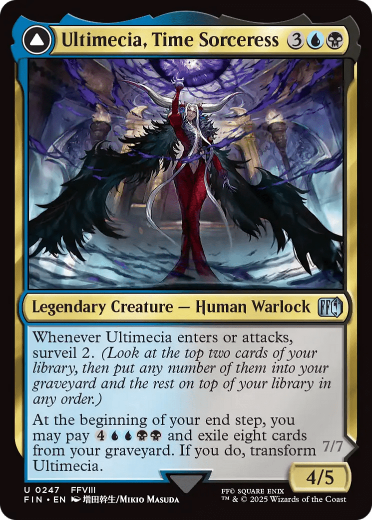Ultimecia, Time Sorceress (247) [FINAL FANTASY]  Foil