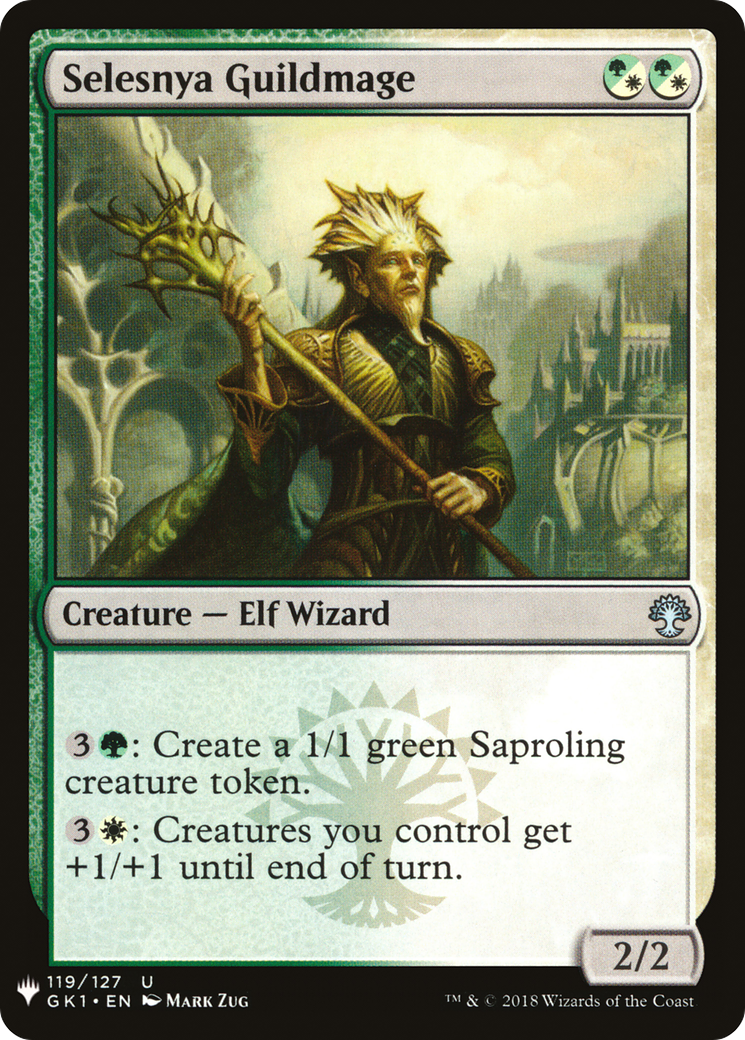 Selesnya Guildmage |  (GK1-119) [The List]
