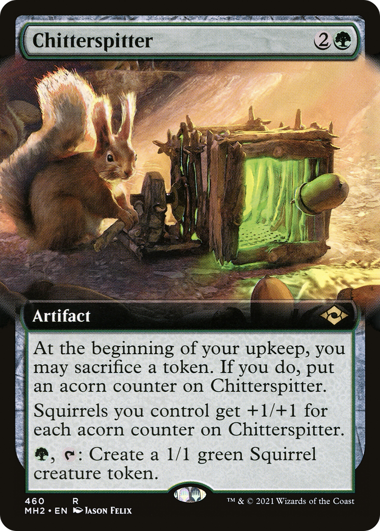 Chitterspitter (Extended Art) [Modern Horizons 2] Foil