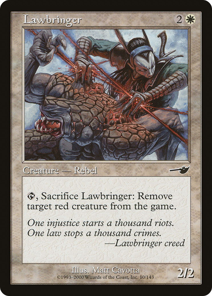 Lawbringer [Nemesis] Foil