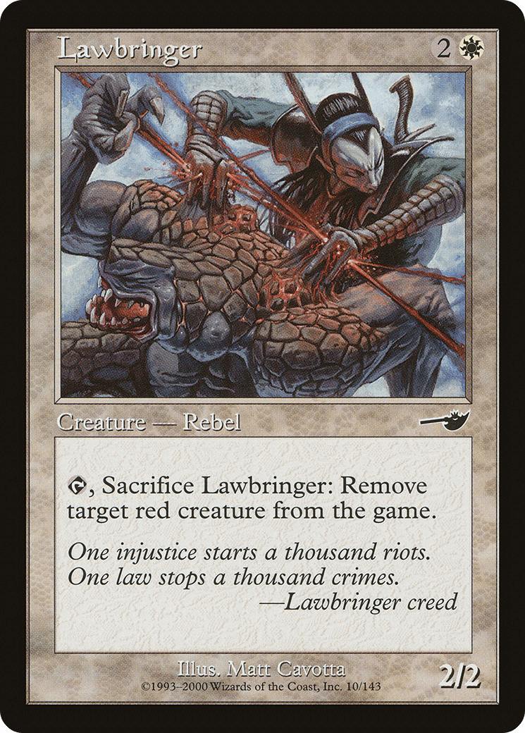 Lawbringer [Nemesis] Foil