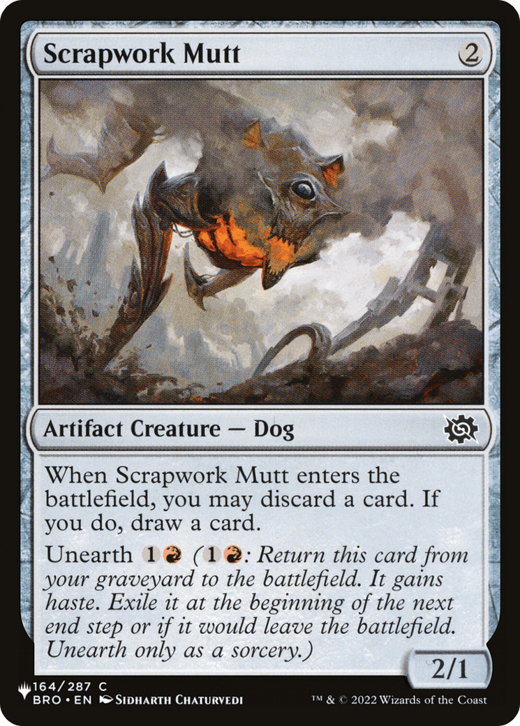 Scrapwork Mutt |  (BRO-164) [The List]