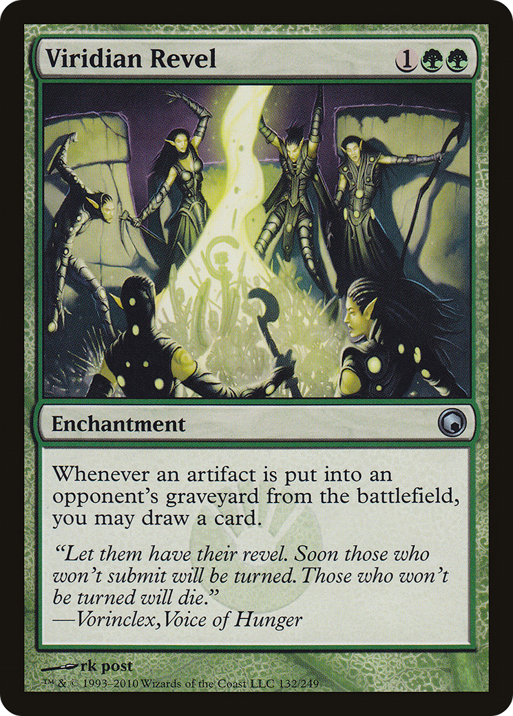 Viridian Revel [Scars of Mirrodin] Foil