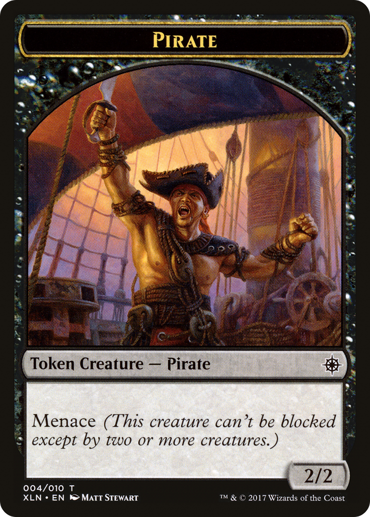 Pirate (004) [Ixalan Tokens]  Foil