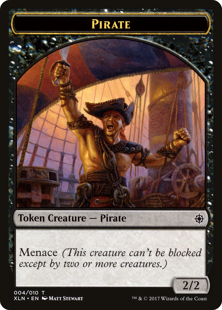 Pirate (004) [Ixalan Tokens]  Foil