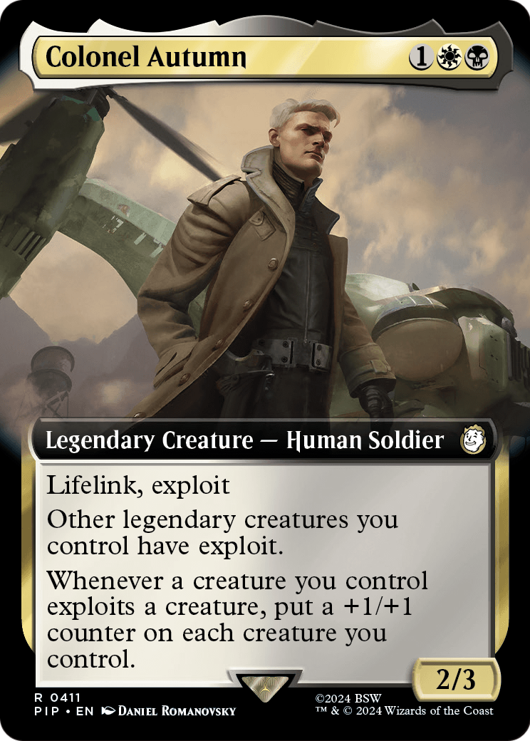 Colonel Autumn (Extended Art) [Fallout] Foil
