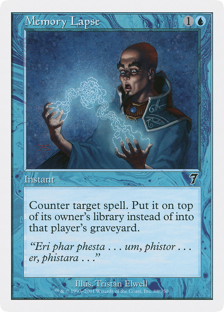 Memory Lapse [Seventh Edition] Foil