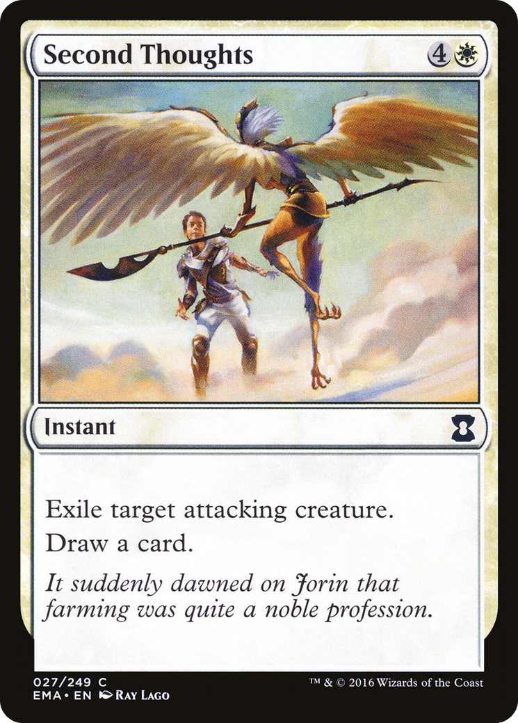 Second Thoughts [Eternal Masters] Foil