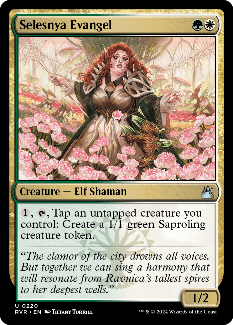 Selesnya Evangel [Ravnica Remastered] Foil