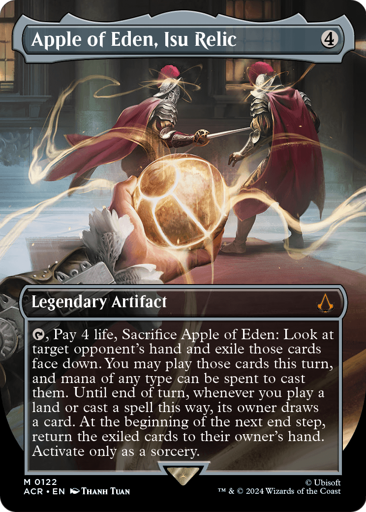 Apple of Eden, Isu Relic (Borderless) [Assassin's Creed] Foil
