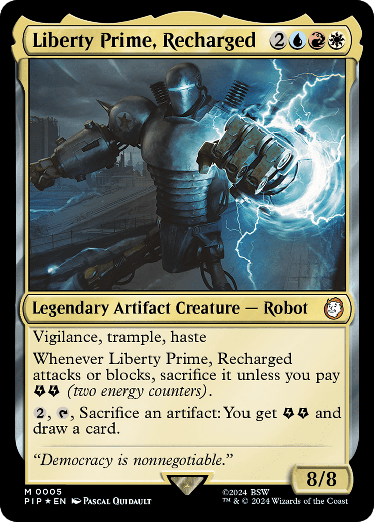 Liberty Prime, Recharged [Fallout] Foil