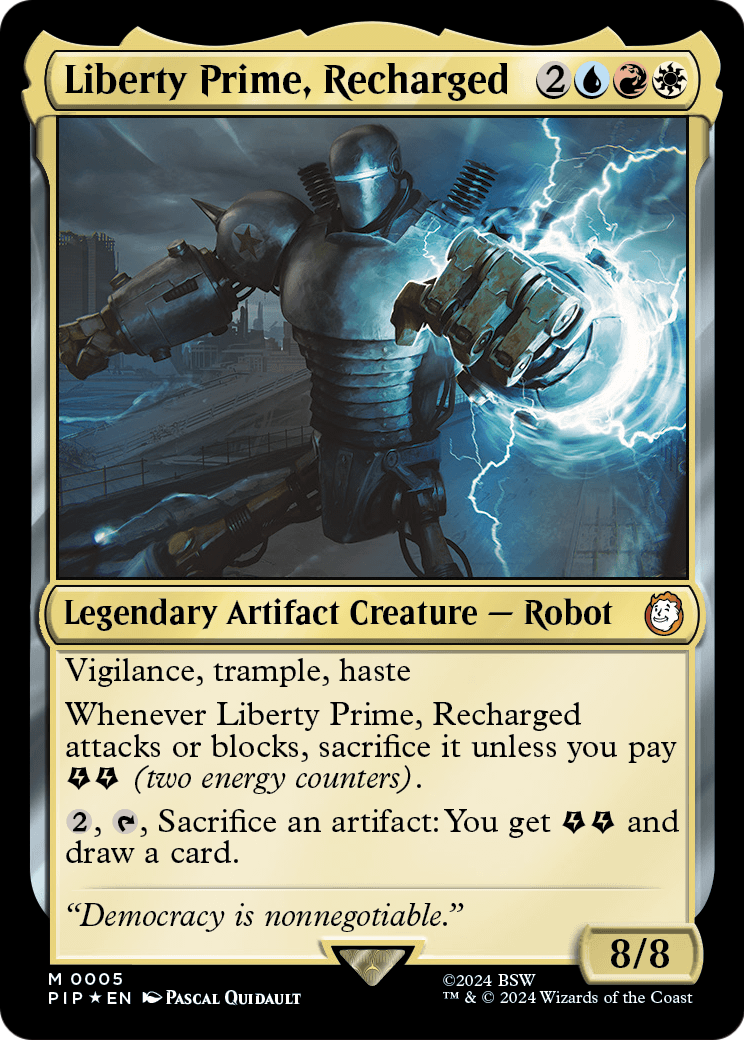 Liberty Prime, Recharged [Fallout] Foil