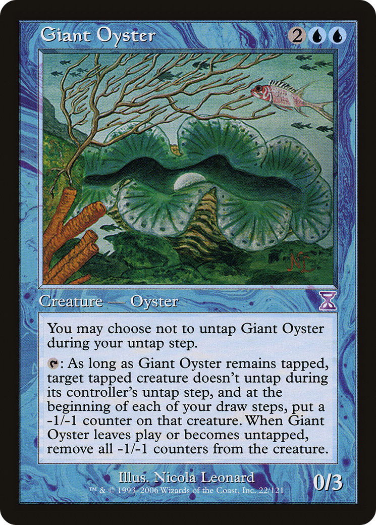 Giant Oyster [Time Spiral Timeshifted] Foil
