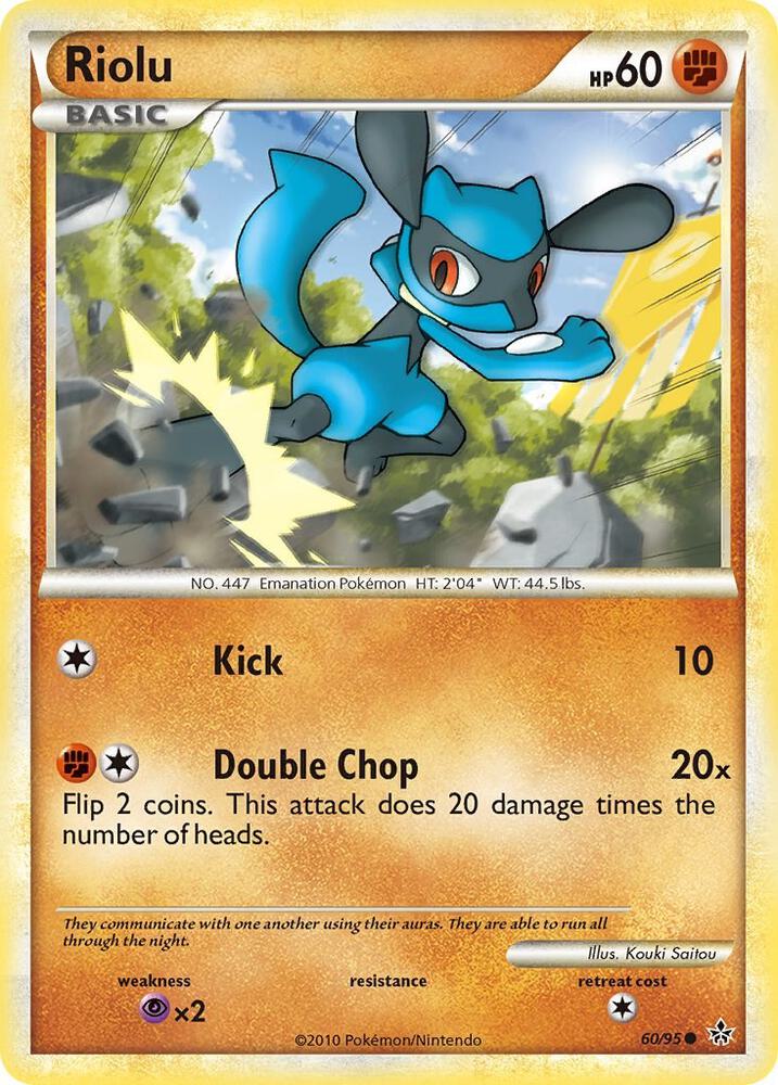 Riolu 60/95 (Unleashed) 