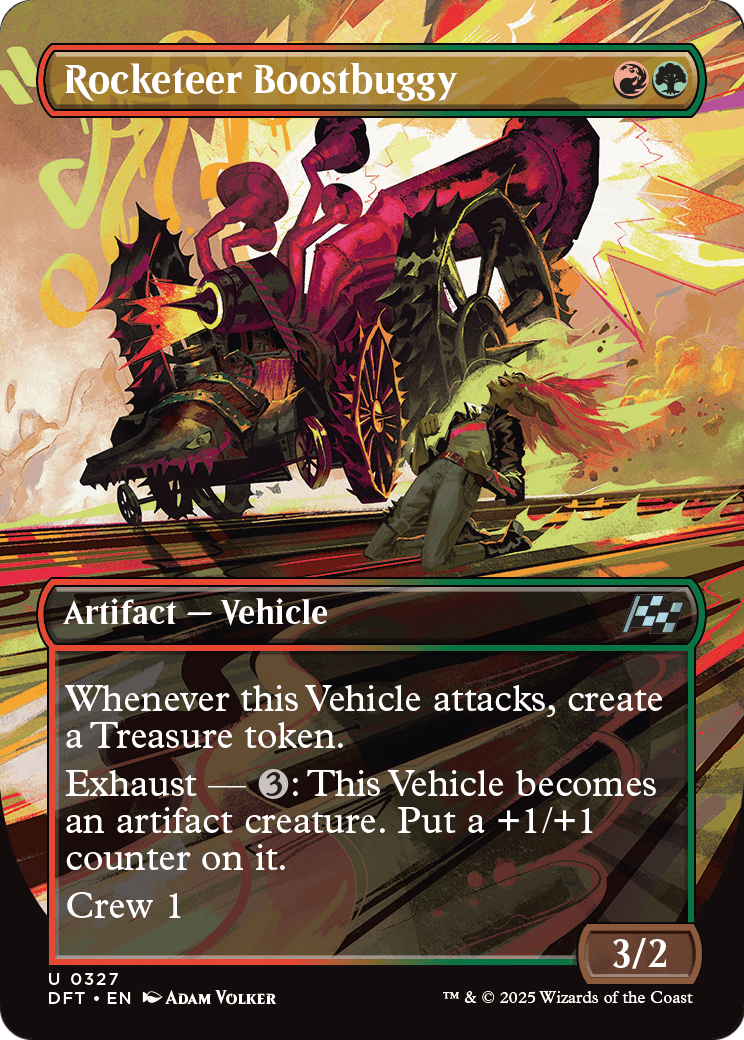 Rocketeer Boostbuggy |  Foil (327) [Aetherdrift]