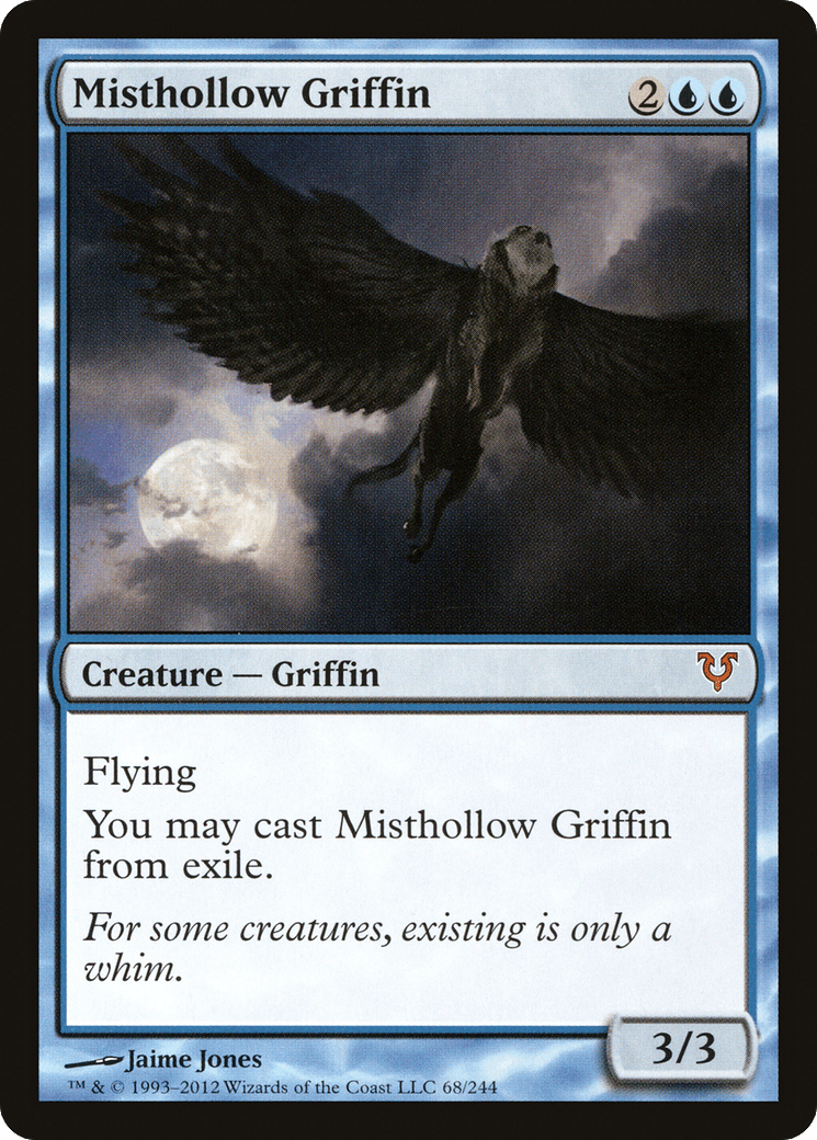 Misthollow Griffin [Avacyn Restored] Foil
