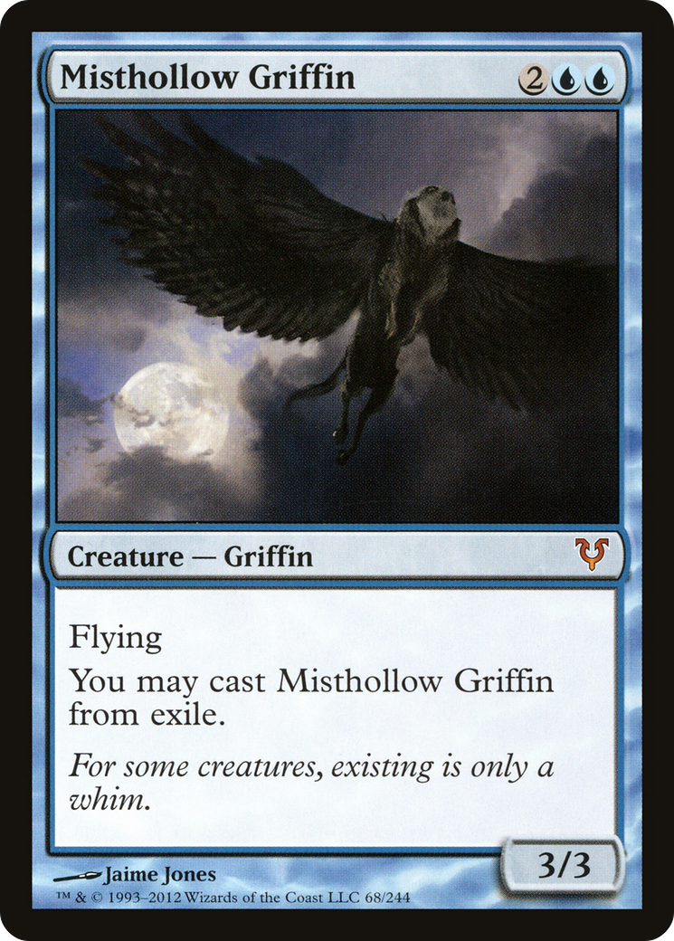 Misthollow Griffin [Avacyn Restored] Foil