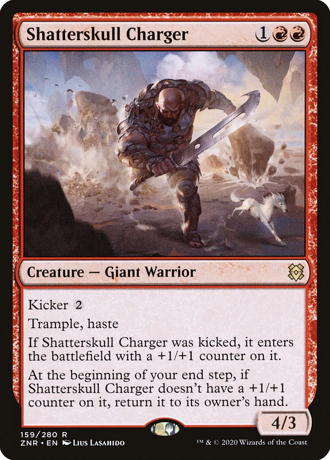 Shatterskull Charger 159 (Zendikar Rising)  - Foil