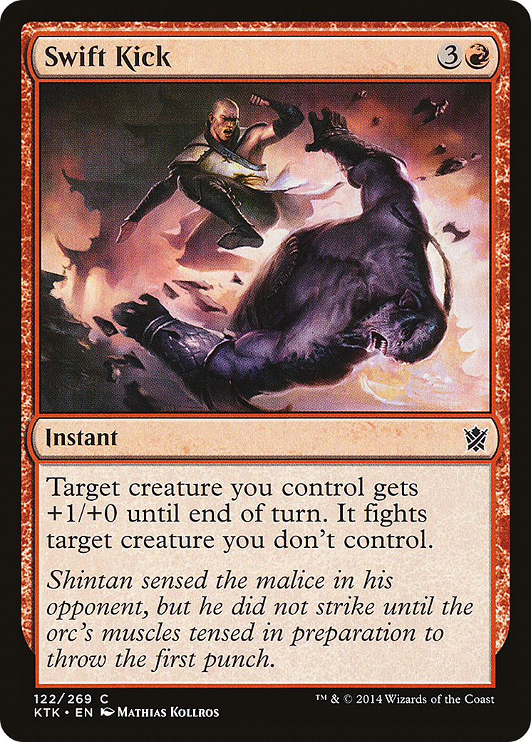 Swift Kick [Khans of Tarkir] Foil
