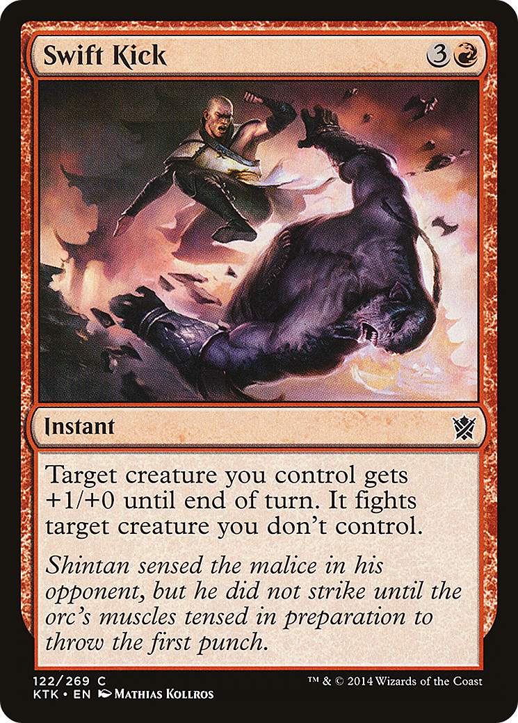 Swift Kick [Khans of Tarkir] Foil