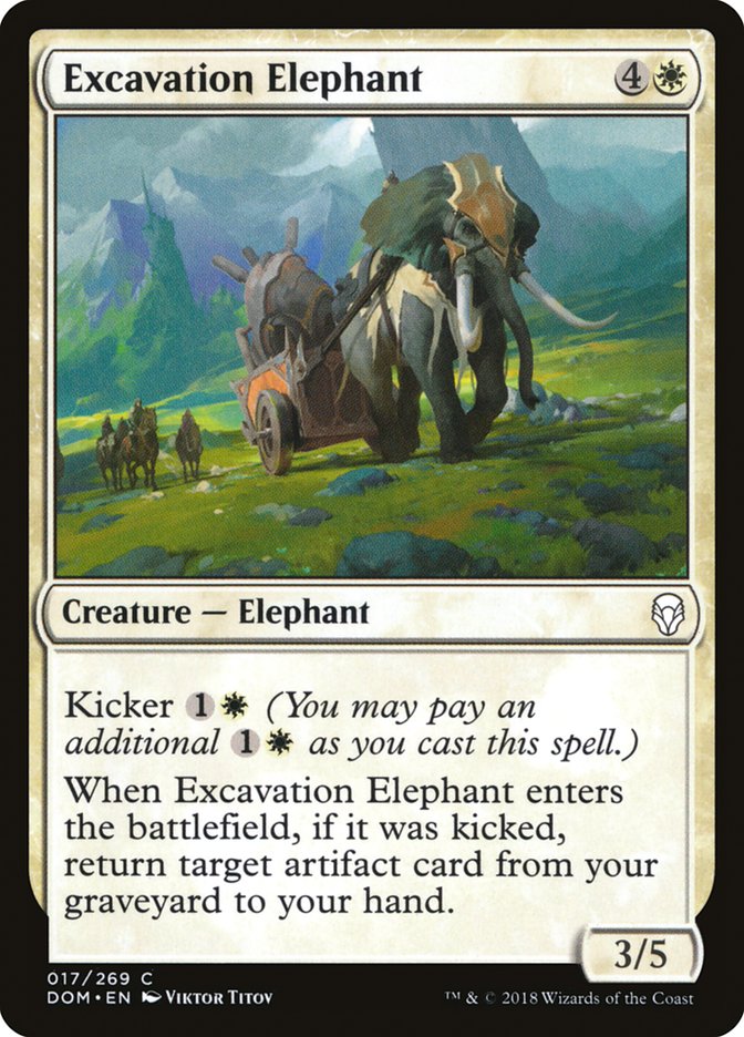 Excavation Elephant 17/269 (Dominaria) 