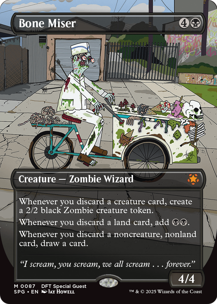 Bone Miser (Borderless) (-087) [Special Guests]  Foil