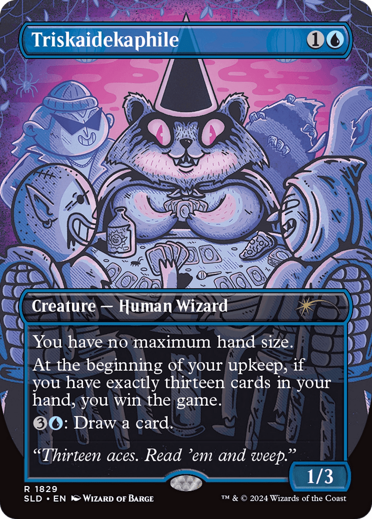 Triskaidekaphile (Rainbow Foil) [-1829] | Secret Lair Drop Series Foil