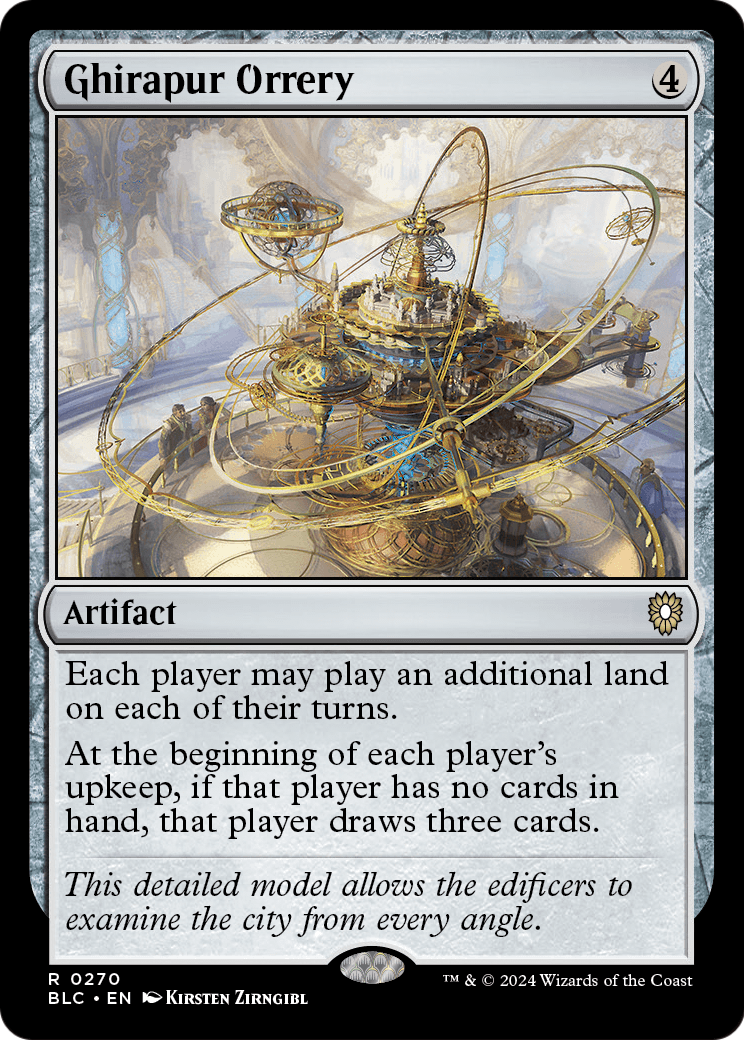 Ghirapur Orrery [Bloomburrow Commander]