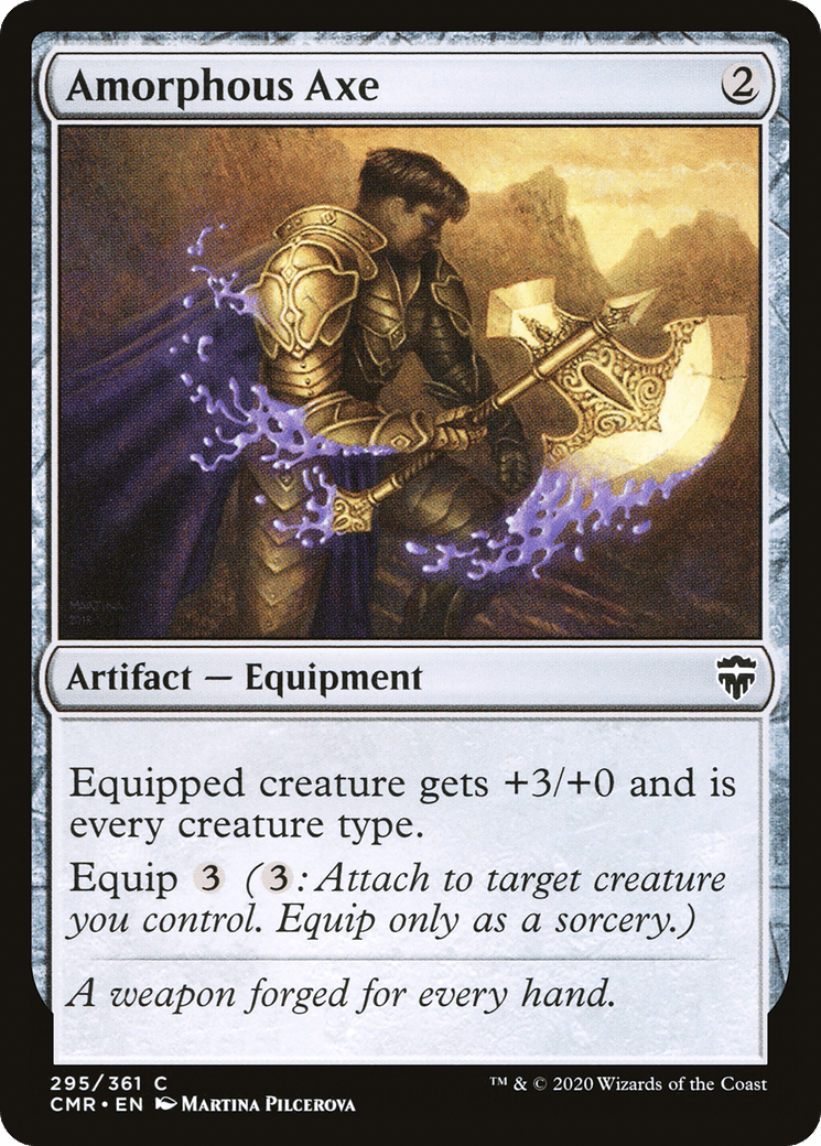 Amorphous Axe [Commander Legends] Foil