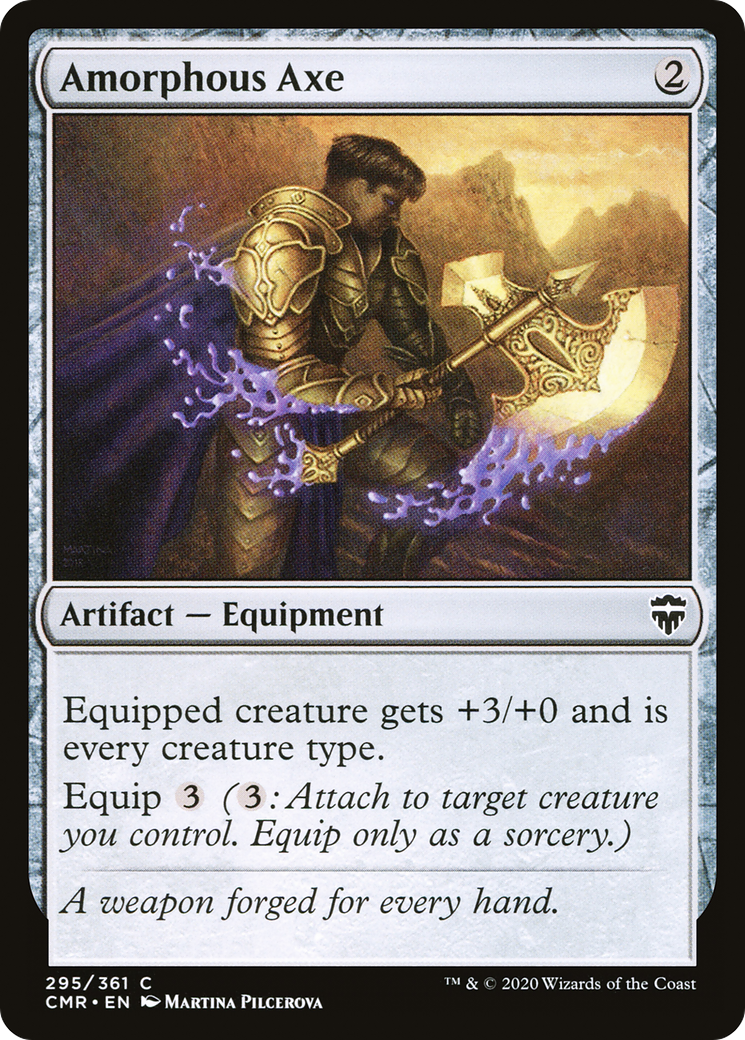 Amorphous Axe [Commander Legends] Foil
