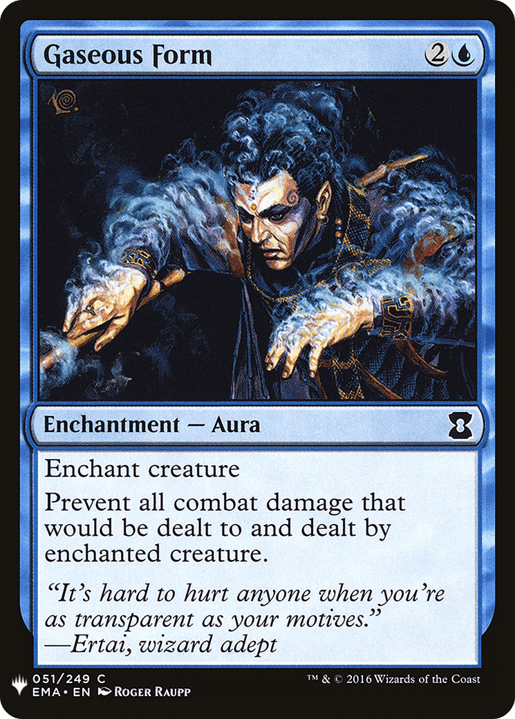 Gaseous Form |  (EMA-51) [The List]