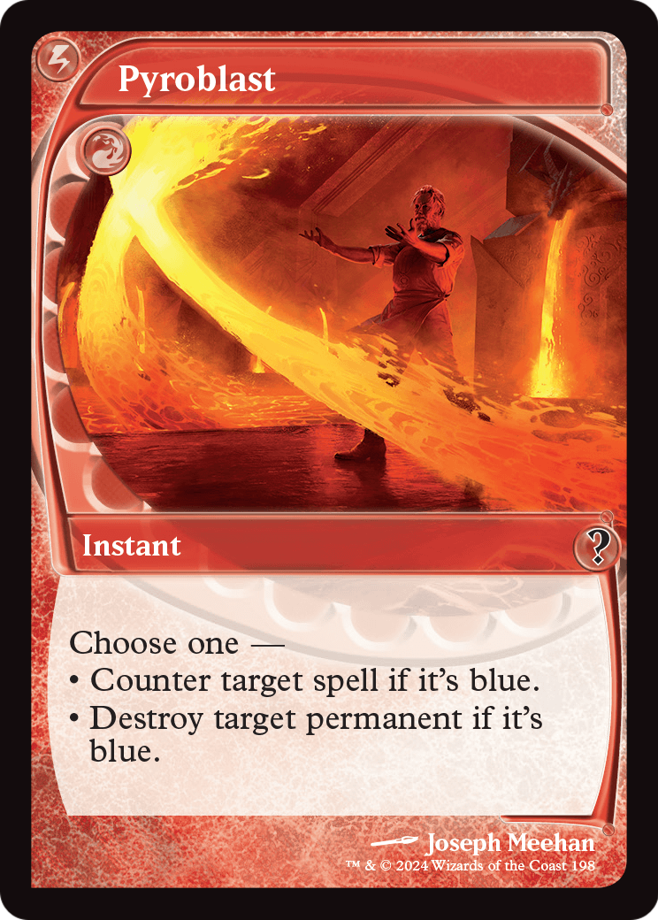 Pyroblast (Future Sight) [Mystery Booster 2] Foil