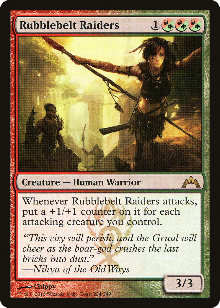 Rubblebelt Raiders [Gatecrash] Foil