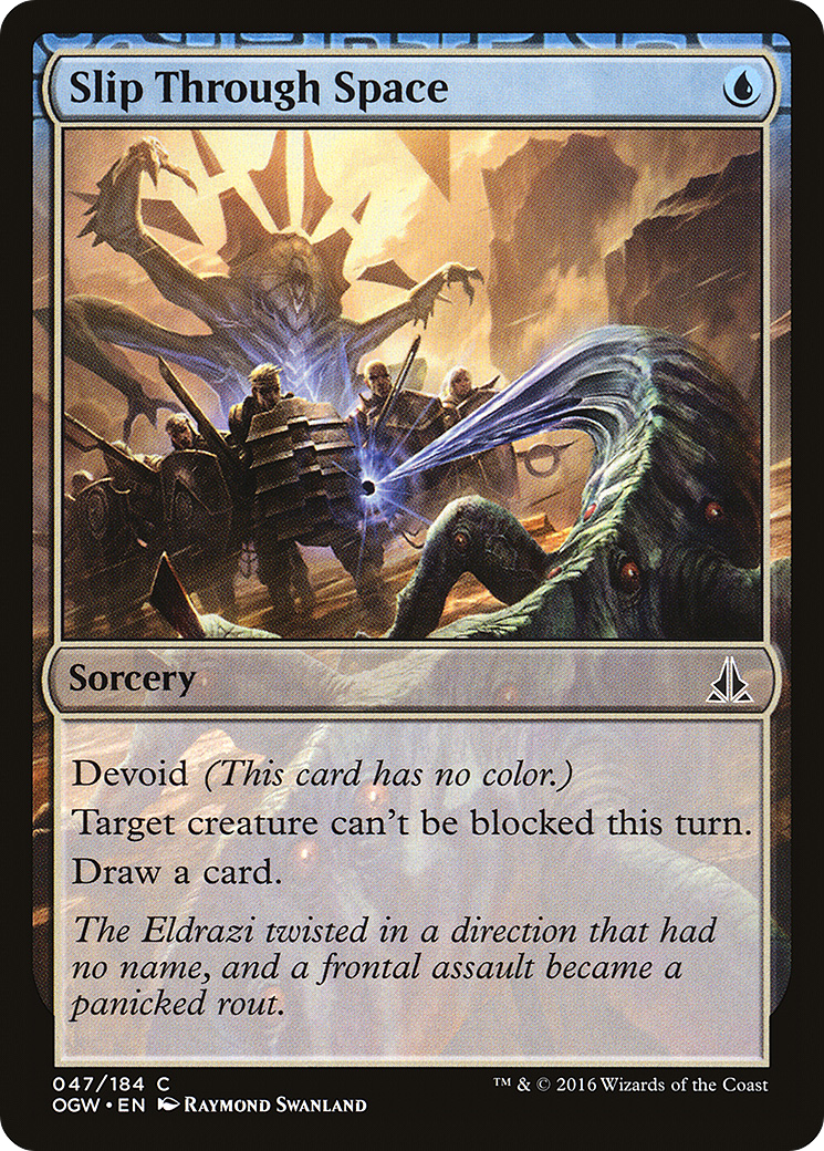 Slip Through Space [Oath of the Gatewatch] Foil