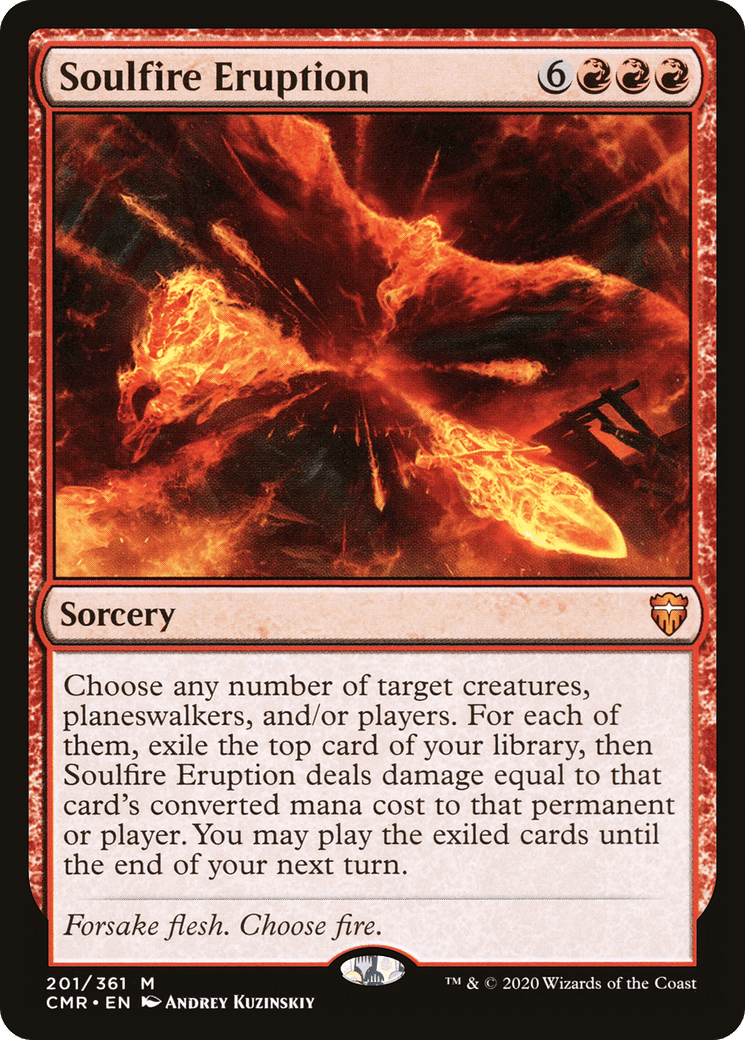 Soulfire Eruption [Commander Legends] Foil