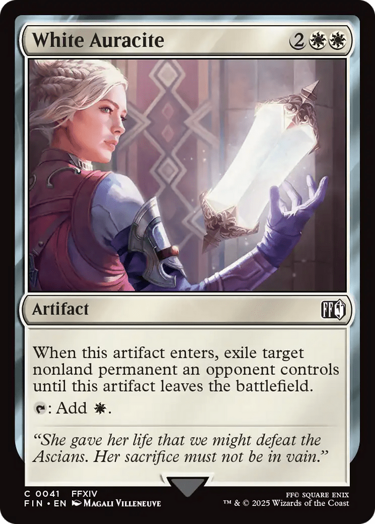 White Auracite (041) [FINAL FANTASY]
