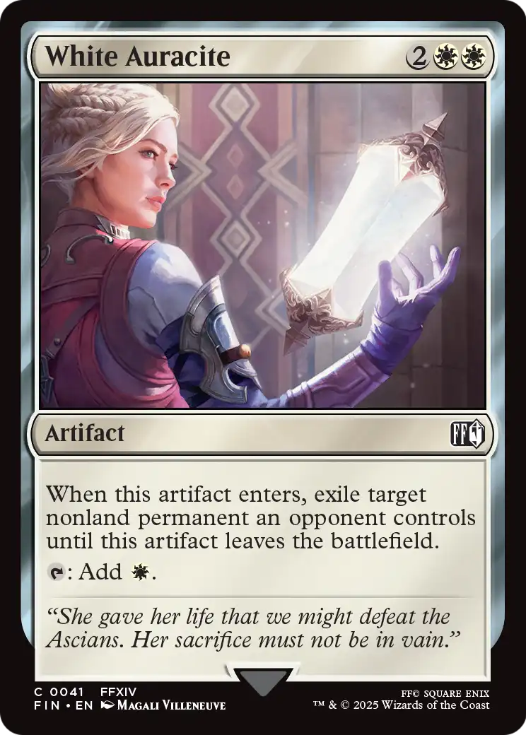 White Auracite (041) [FINAL FANTASY]