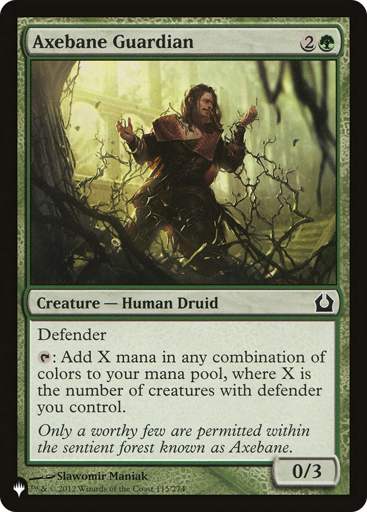 Axebane Guardian |  (RTR-115) [The List]
