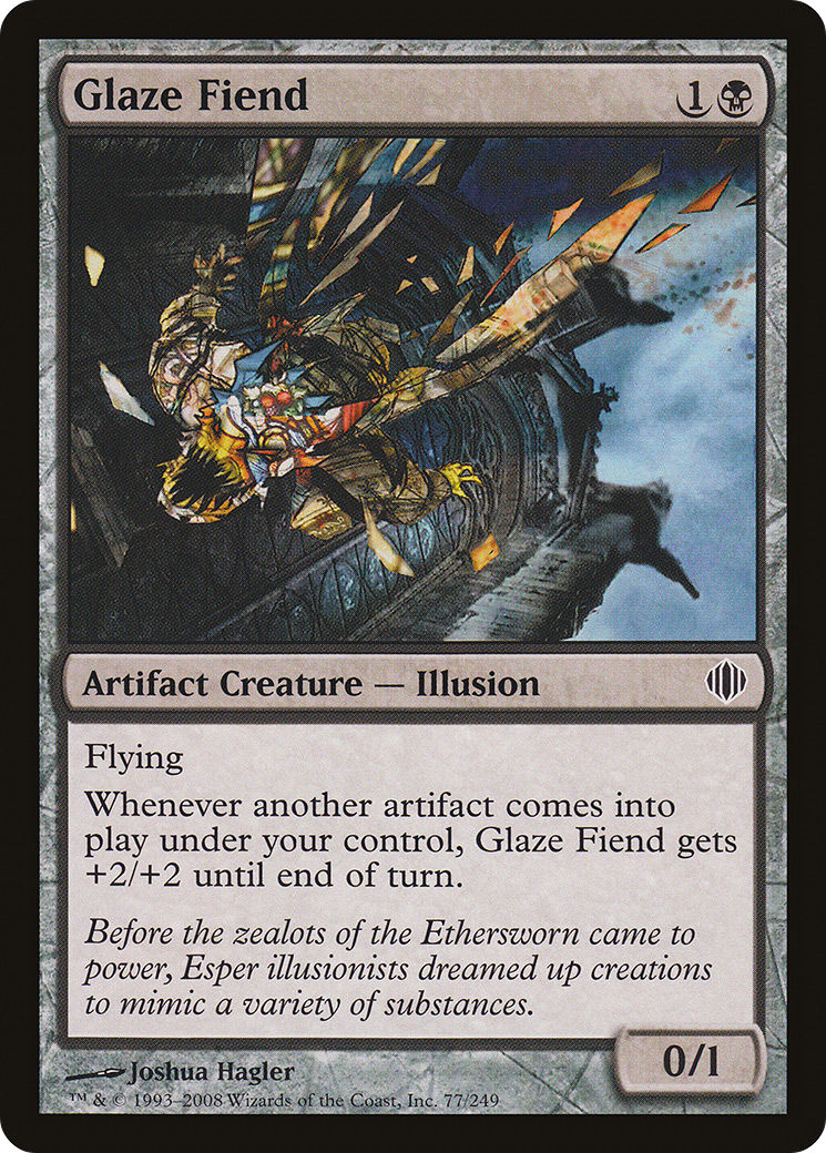 Glaze Fiend [Shards of Alara] Foil