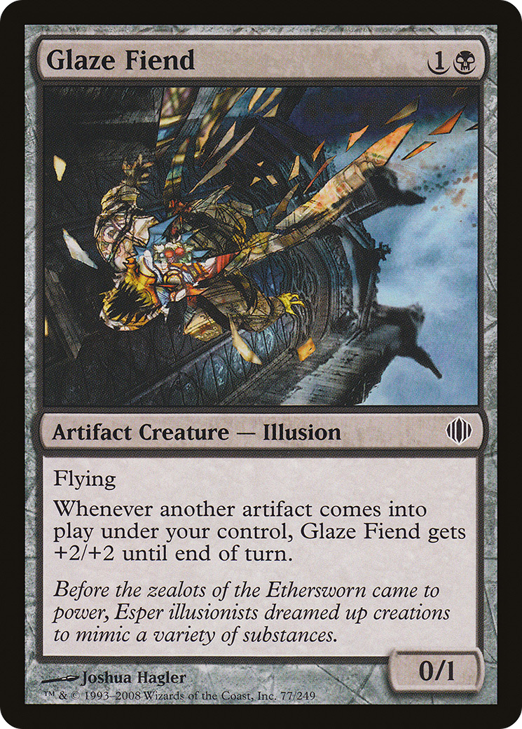 Glaze Fiend [Shards of Alara] Foil