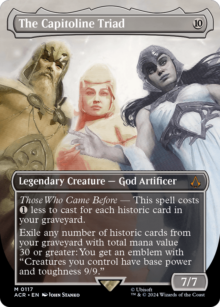 The Capitoline Triad (Showcase) [Assassin's Creed] Foil