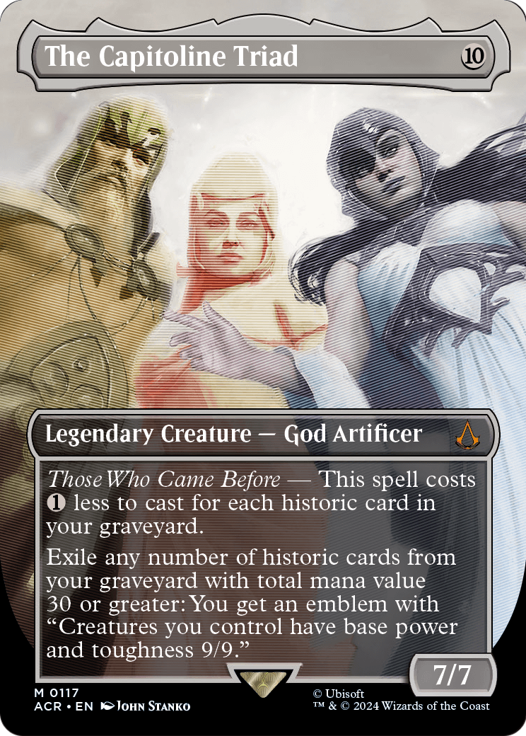The Capitoline Triad (Showcase) [Assassin's Creed] Foil